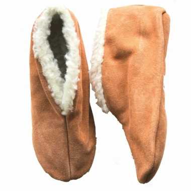 Dames  Spaanse sloffen beige voor volwassenen