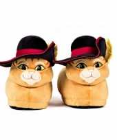 Dames gelaarsde kat sloffen voor volwassenen