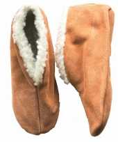 Dames spaanse sloffen beige voor volwassenen