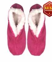 Roze suede spaanse sloffen dames maat 41